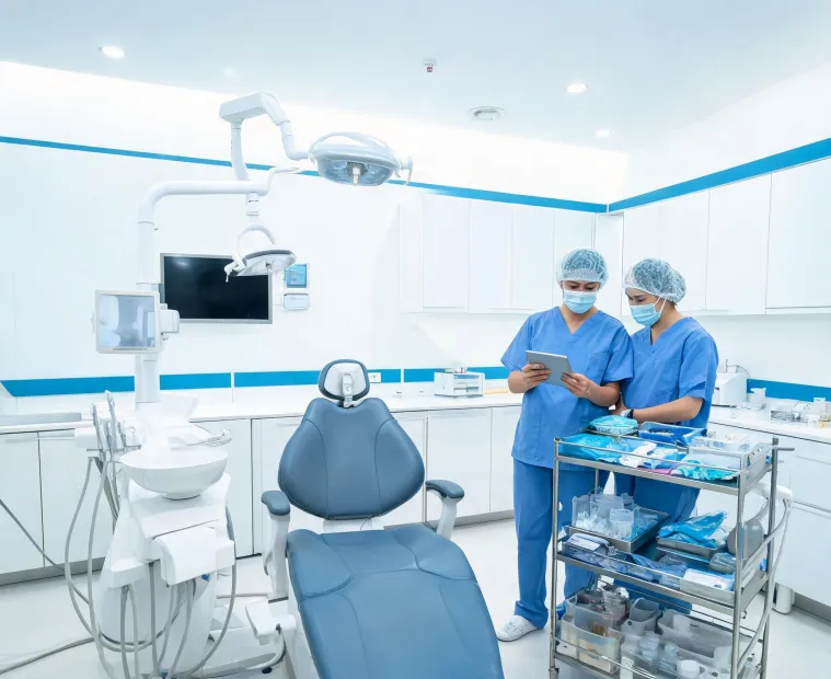 Dental operatory equipment planning